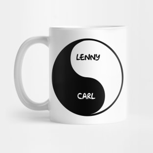 YinYang Lenny Carl Mug